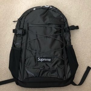 Supreme Backpack FW17 Black
